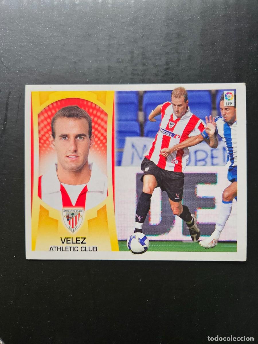 Figurine di Calcio: N&ordm; 14B VELEZ ATHLETIC BILBAO LIGA ESTE 09 10 2009 2010 SIN PEGAR NUNCA PEGADO