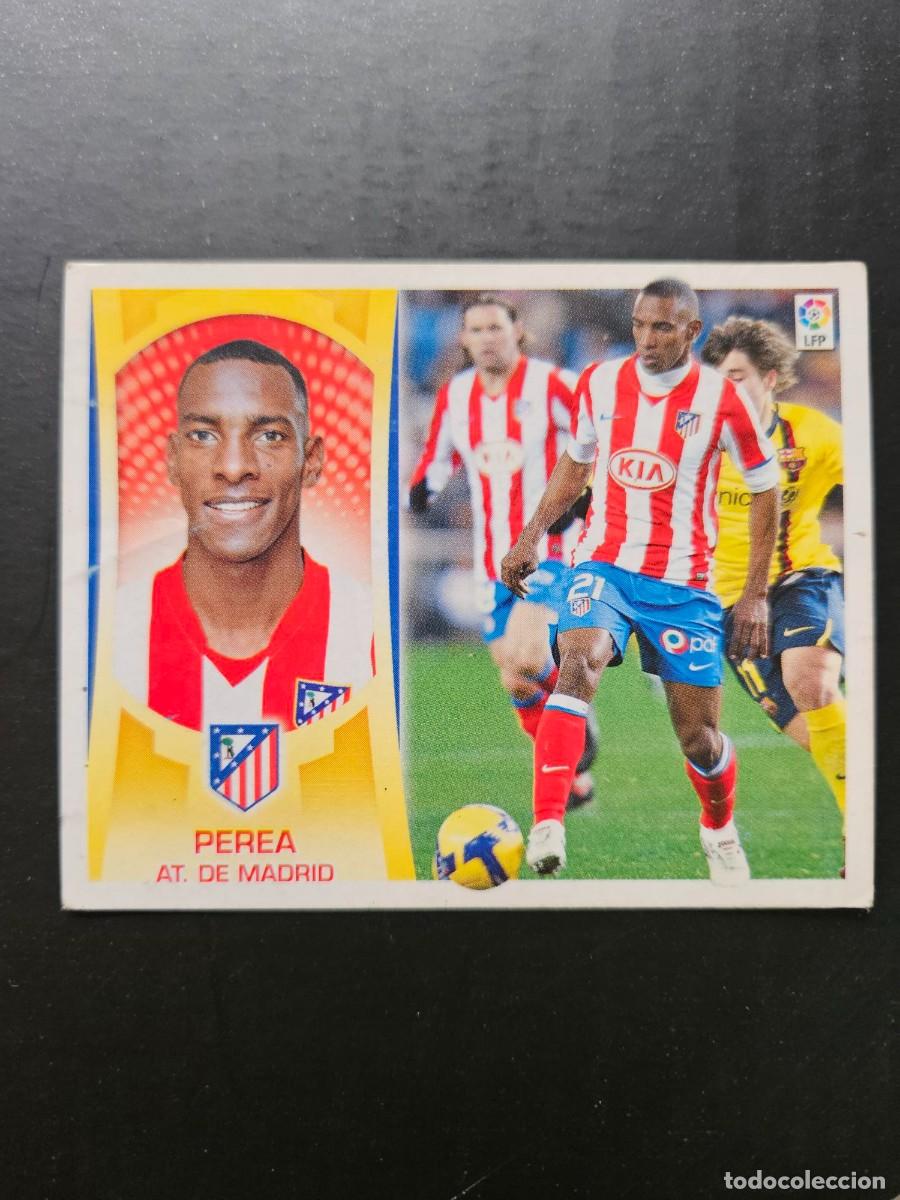 Fu&szlig;ball-Sticker: N&ordm; 3 PEREA ATLETICO MADRID LIGA ESTE 09 10 2009 2010 SIN PEGAR NUNCA PEGADO