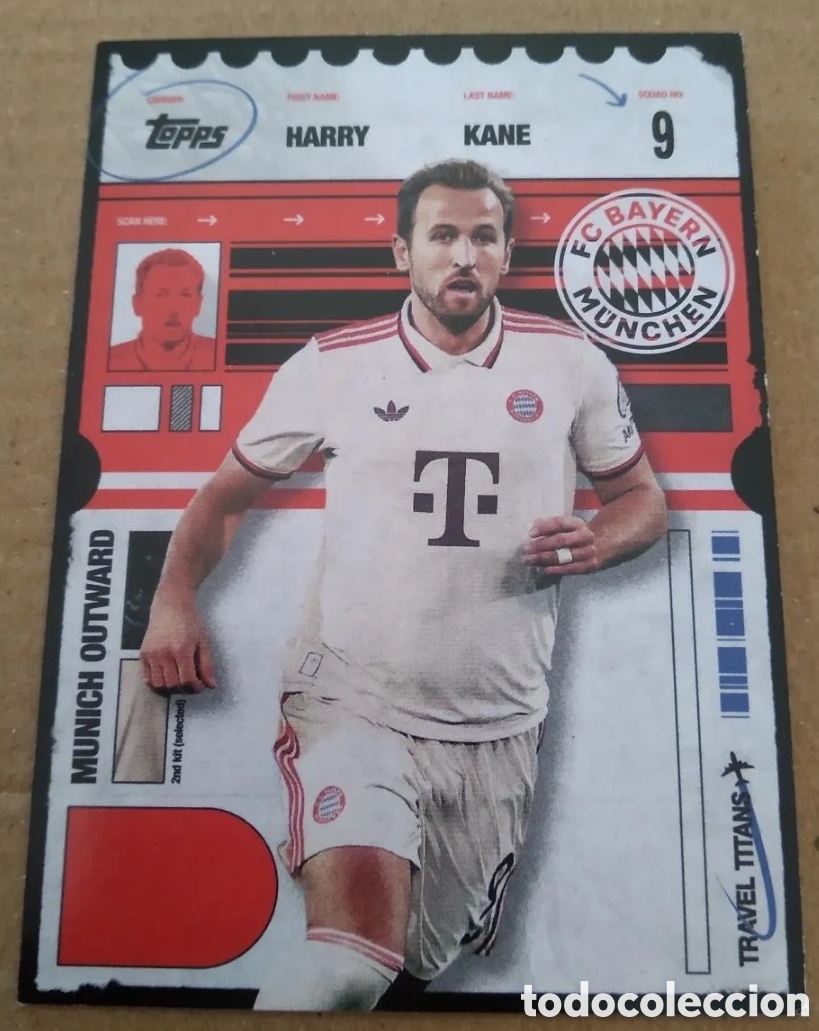 Cromos de Futebol: TT-HK HARRY KANE CROMO FUTBOL TOPPS 2025 BAYERN MUNICH