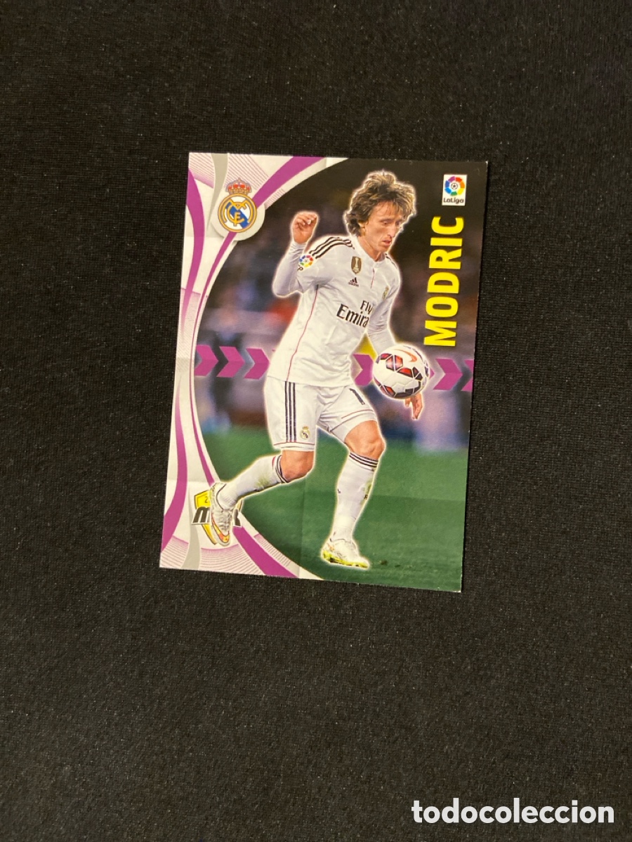 Cromos de F&uacute;tbol: MODRIC 339 (REAL MADRID) PANINI MEGACRACKS 2015-2016 15 16 CROMO CARTA M-2