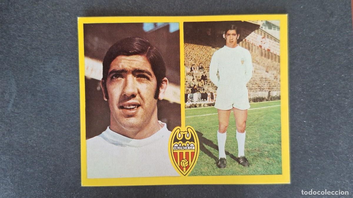 Cromos de F&uacute;tbol: L1 BARRACHINA VALENCIA C. F. LIGA ESTE 1972 1973 72 73 NUNCA PEGADO SIN PEGAR