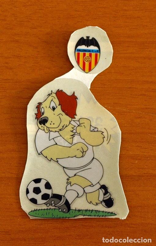 Figurine di Calcio: Valencia - N&ordm; 323 Escudo, Mascota - Panini Liga 1994-1995-94-95 - Despegado