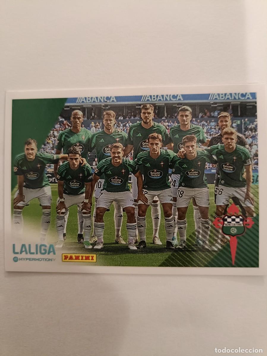 Cromos de f&uacute;tbol: #212 EQUIPO RACING DE FERROL LIGA HYPERMOTION 24/25 PANINI