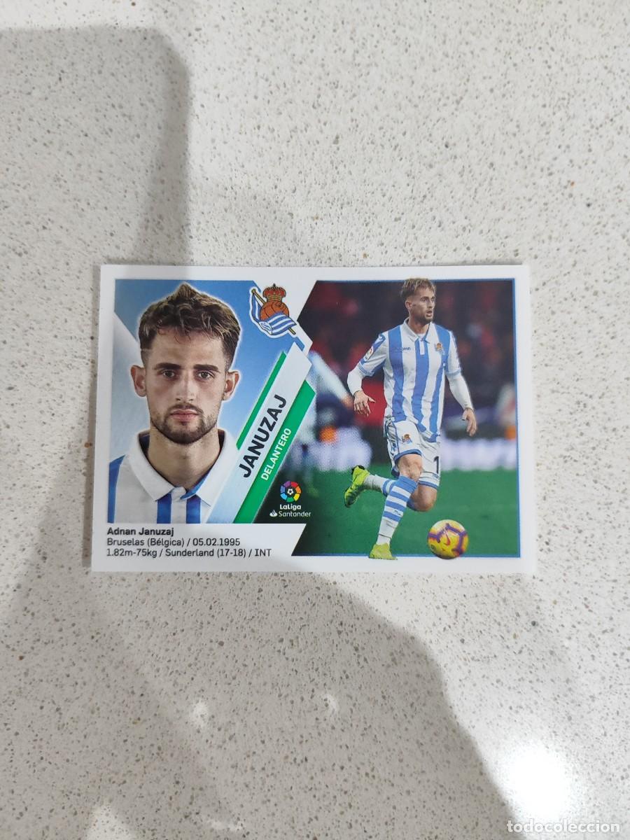 Figurine di Calcio: CROMO N&Uacute;MERO 15B JANUZAJ REAL SOCIEDAD. LIGA ESTE 19/20.