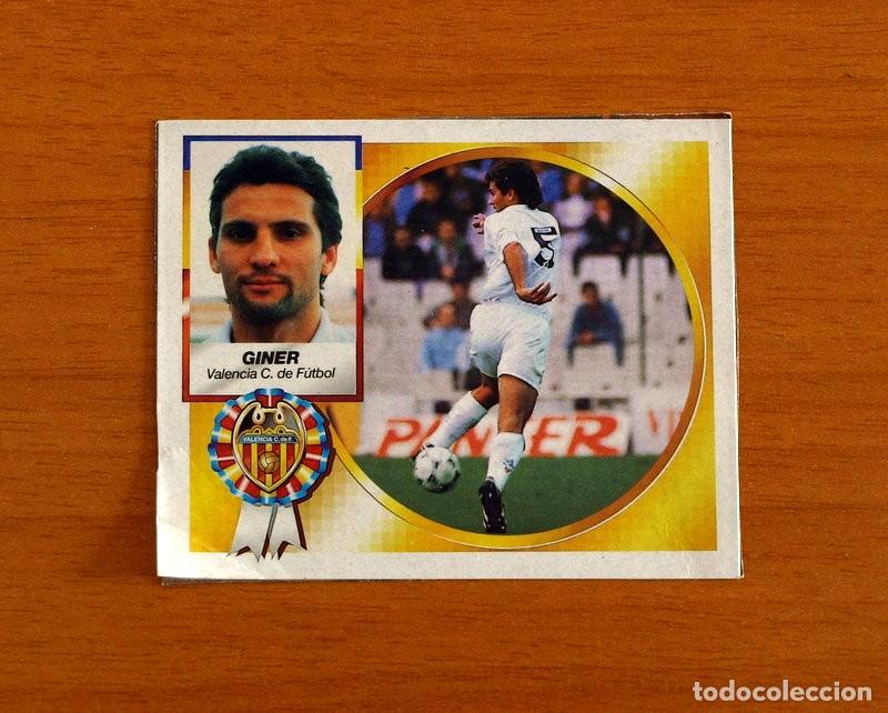 Figurine di Calcio: Valencia Giner -Tenerife Paqui -Ediciones Este Liga 1994-1995-94-95-Recortado