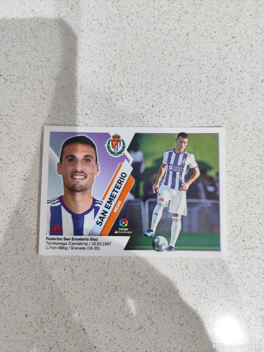 Figurine di Calcio: CROMO N&Uacute;MERO 27 &Uacute;LTIMO FICHAJE SAN EMETERIO VALLADOLID. LIGA ESTE 19/20. SEGUNDA EDICI&Oacute;N.