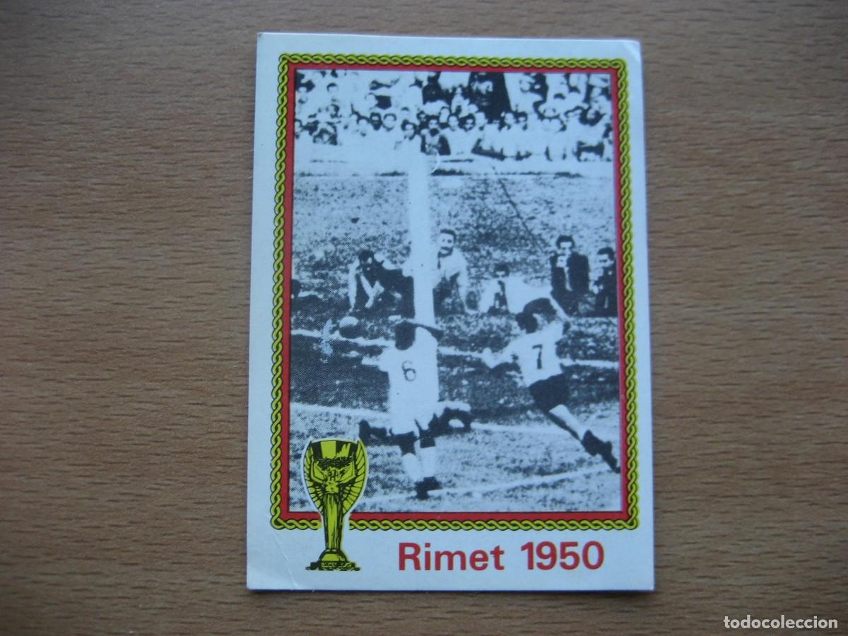 Fu&szlig;ball-Sticker: MUNICH 74 - N&ordm; 29 RIMET 1950 - BRASIL - ED. VULCANO / PANINI - MUNDIAL DE FUTBOL 1974
