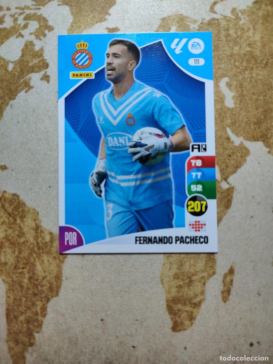Football Stickers: Adrenalyn XL Espanyol 111 FERNANDO PACHECO 2024-25