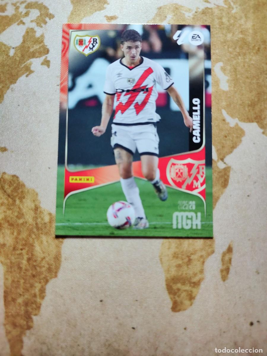 Cromos de f&uacute;tbol: Rayo Vallecano 305 CAMELLO Megacracks MGK 2025-26