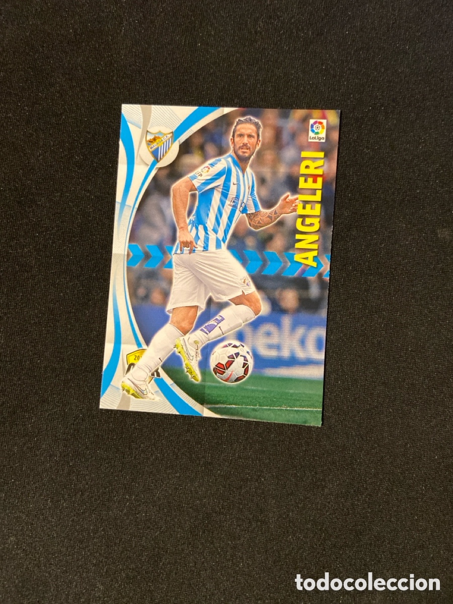 Cromos de Futebol: ANGELERI 357 (M&Aacute;LAGA) PANINI MEGACRACKS 2015-2016 15 16 CROMO CARTA M-2