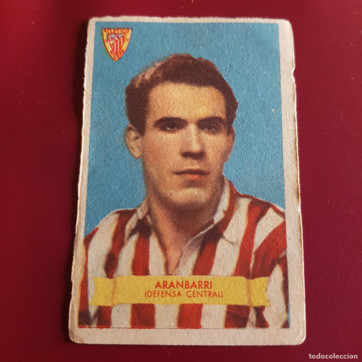 Fu&szlig;ball-Sticker: BRUGUERA - CAMPEONES 1949 1950 - 49 50 - BILBAO - ARANBARRI - NUNCA PEGADO