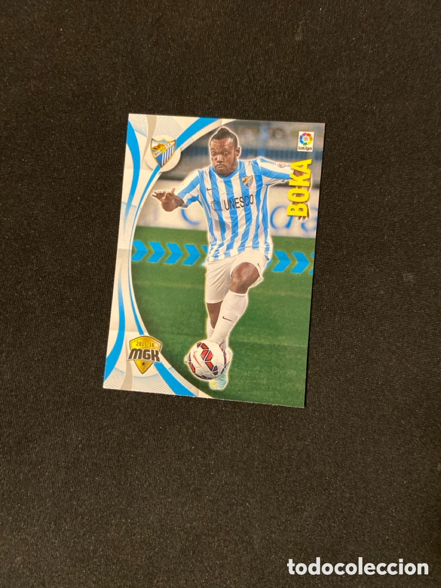 Figurine di Calcio: BOKA 362 (M&Aacute;LAGA) PANINI MEGACRACKS 2015-2016 15 16 CROMO CARTA M-2