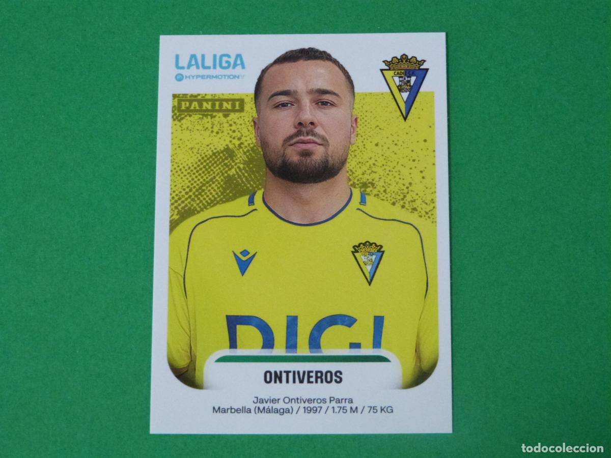 Cromos de F&uacute;tbol: CROMO FUTBOL ONTIVEROS CADIZ C.F. SIN PEGAR N&ordm; 94 LIGA HYPERMOTION 2&ordf; DIVISION 2025-2026/25-26