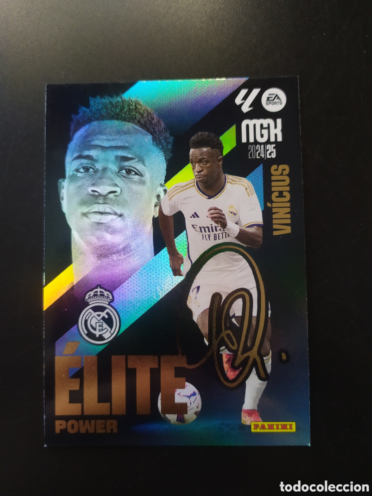 Cromos de Futebol: Megacracks 2024 2025 24 25 panini Vinicius elite power n&deg; 18 Real Madrid