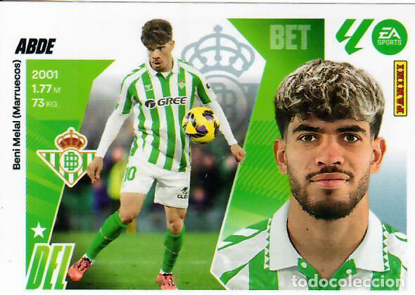 Figurine di Calcio: CROMO PANINI LIGA ESTE 2025-26 (25 - 26) - N&ordm; 18 - ABDE - BETIS
