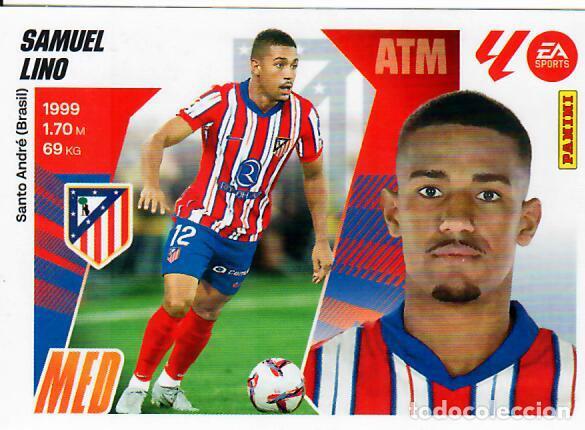 Cromos de f&uacute;tbol: CROMO PANINI LIGA ESTE 2025-26 (25 - 26) - N&ordm; 15 - SAMUEL LINO - ATL&Eacute;TICO DE MADRID