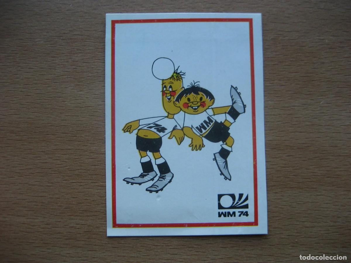 Football Stickers: MUNICH 74 - N&ordm; 65 MASCOTAS TIP & TAP - ED. VULCANO / PANINI - MUNDIAL DE FUTBOL 1974