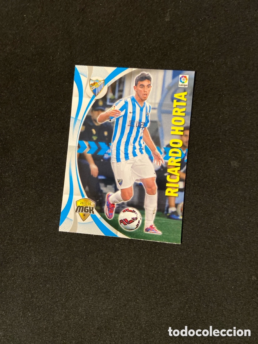 Cartes &agrave; collectionner de Football: RICARDO HORTA 370 (M&Aacute;LAGA) PANINI MEGACRACKS 2015-2016 15 16 CROMO CARTA M-2