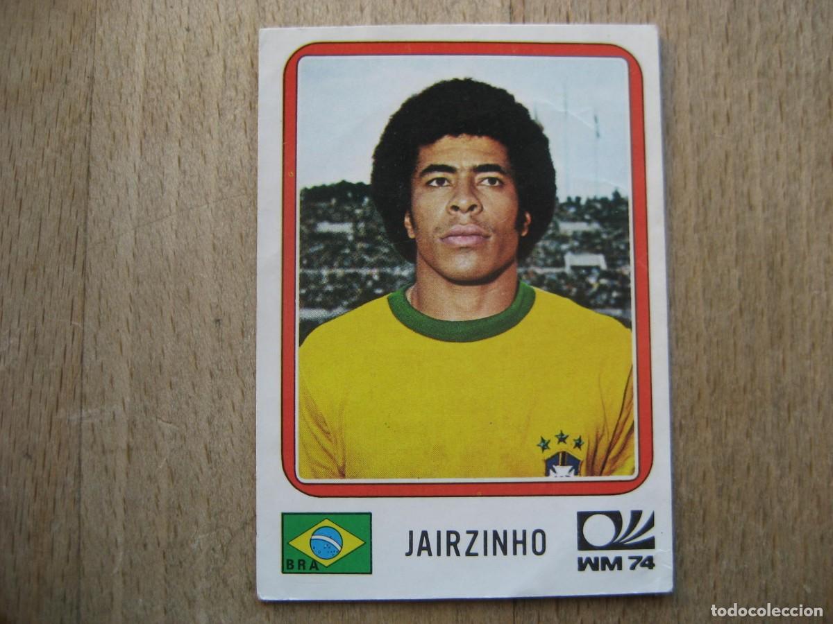 Figurine di Calcio: MUNICH 74 - N&ordm; 166 JAIRZINHO - BRASIL - ED. VULCANO / PANINI - MUNDIAL DE FUTBOL 1974