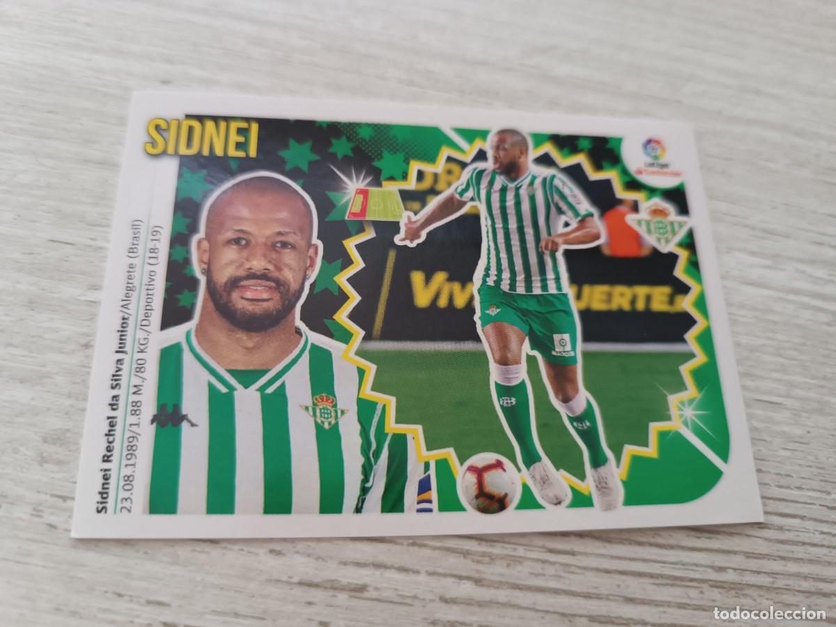 Fu&szlig;ball-Sticker: SIDNEI FICHAJE 36 NUNCA PEGADO LIGA ESTE 2018 2019 18 19