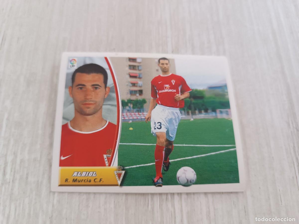 Cromos de f&uacute;tbol: ALBIOL LIGA ESTE 2003 2004 03 04. NUNCA PEGADO