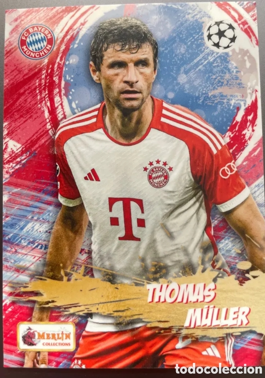 Cromos de f&uacute;tbol: Thomas Muller 158 Fan Favourites Topps Merlin 2023 Bayern Munich