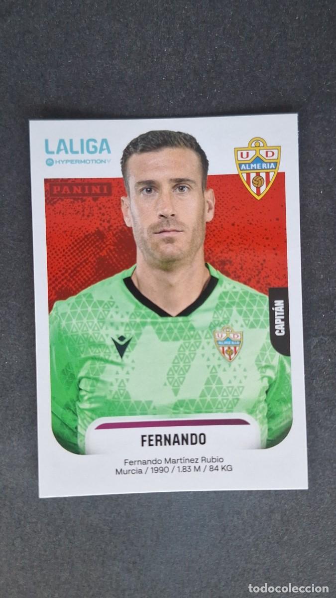 Figurine di Calcio: L1 FERNANDO U. D. ALMERIA 24 LIGA HYPERMOTION 2025 2026 25 26 PANINI NUNCA PEGADO SIN PEGAR