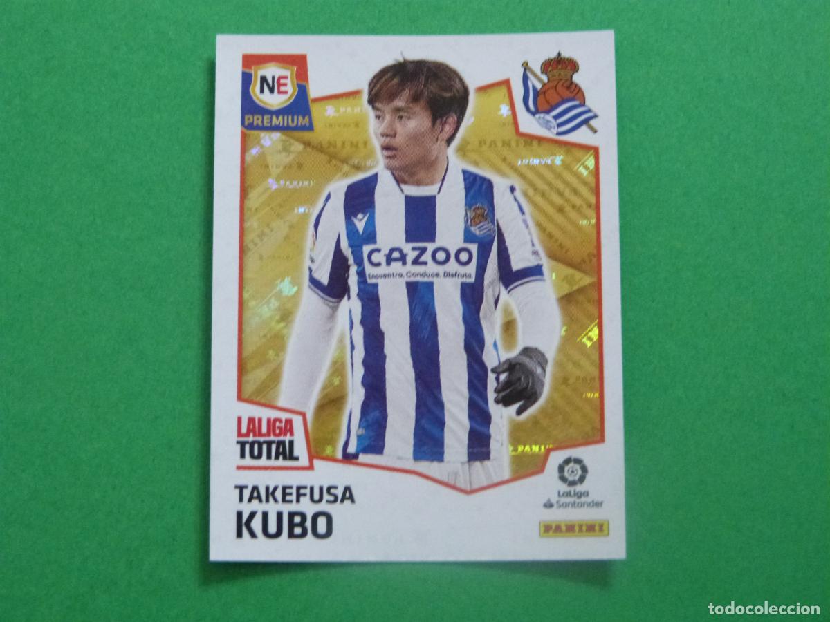 Cromos de f&uacute;tbol: CROMO FUTBOL KUBO REAL SOCIEDAD PREMIUM SIN PEGAR N&ordm; 477 LA LIGA TOTAL 2022-2023/22-23 PANINI
