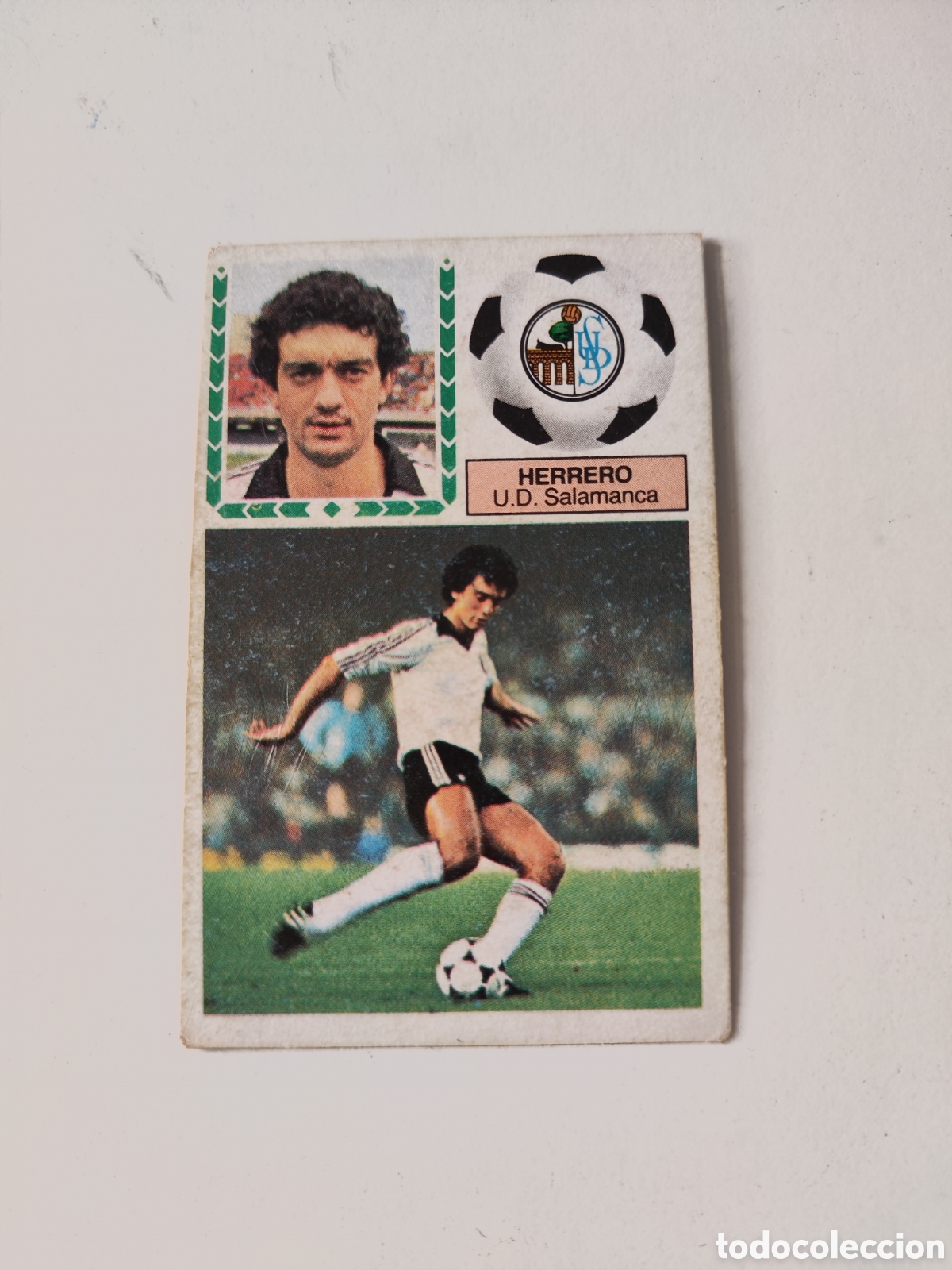 Cromos de F&uacute;tbol: Este 83 84 sin pegar Salamanca Herrero baja