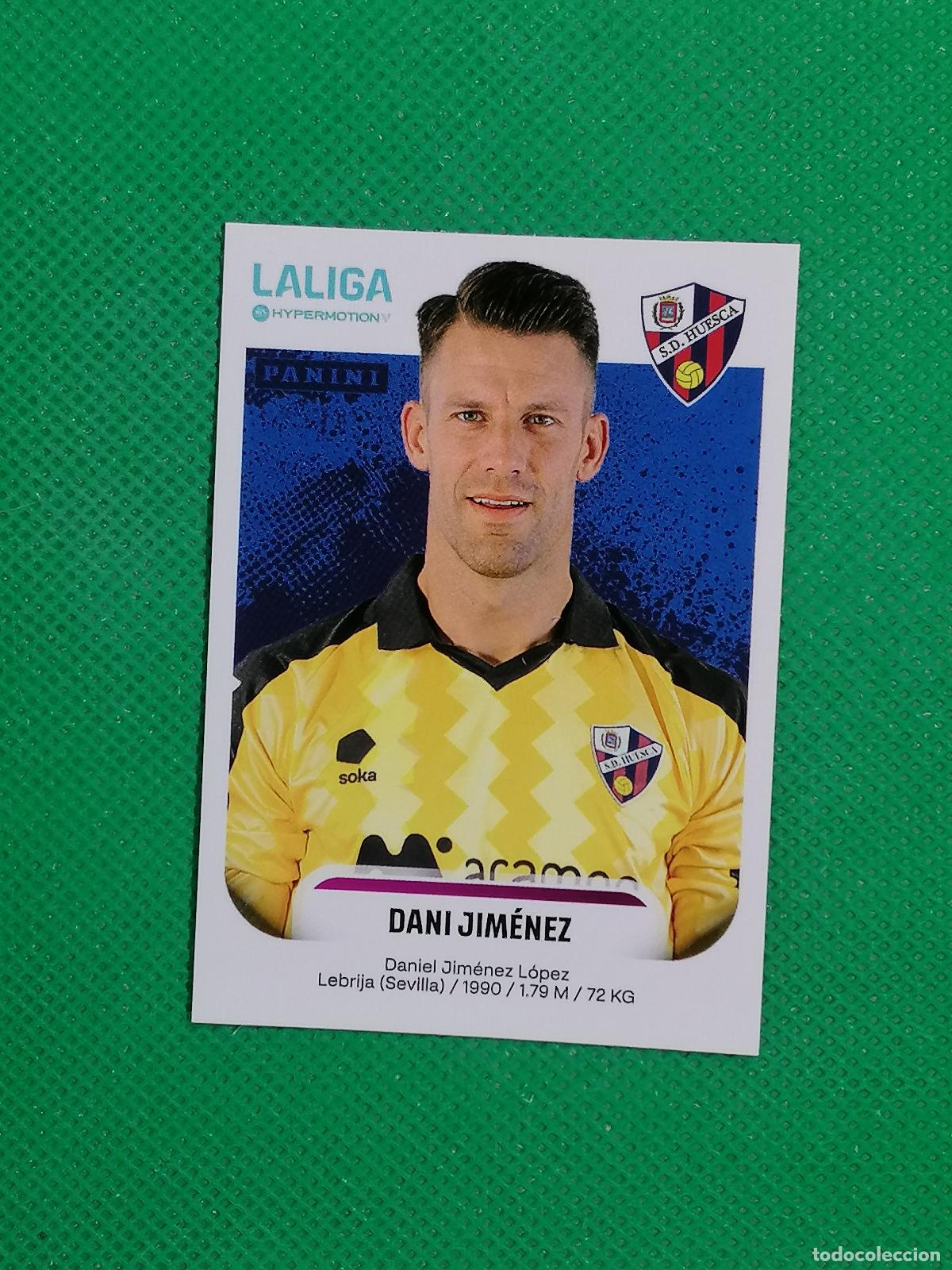 Football Stickers: 232 DANI JIMENEZ HUESCA ⚽ PANINI LIGA HYPERMOTION 25 26 2025 2026 ⚽