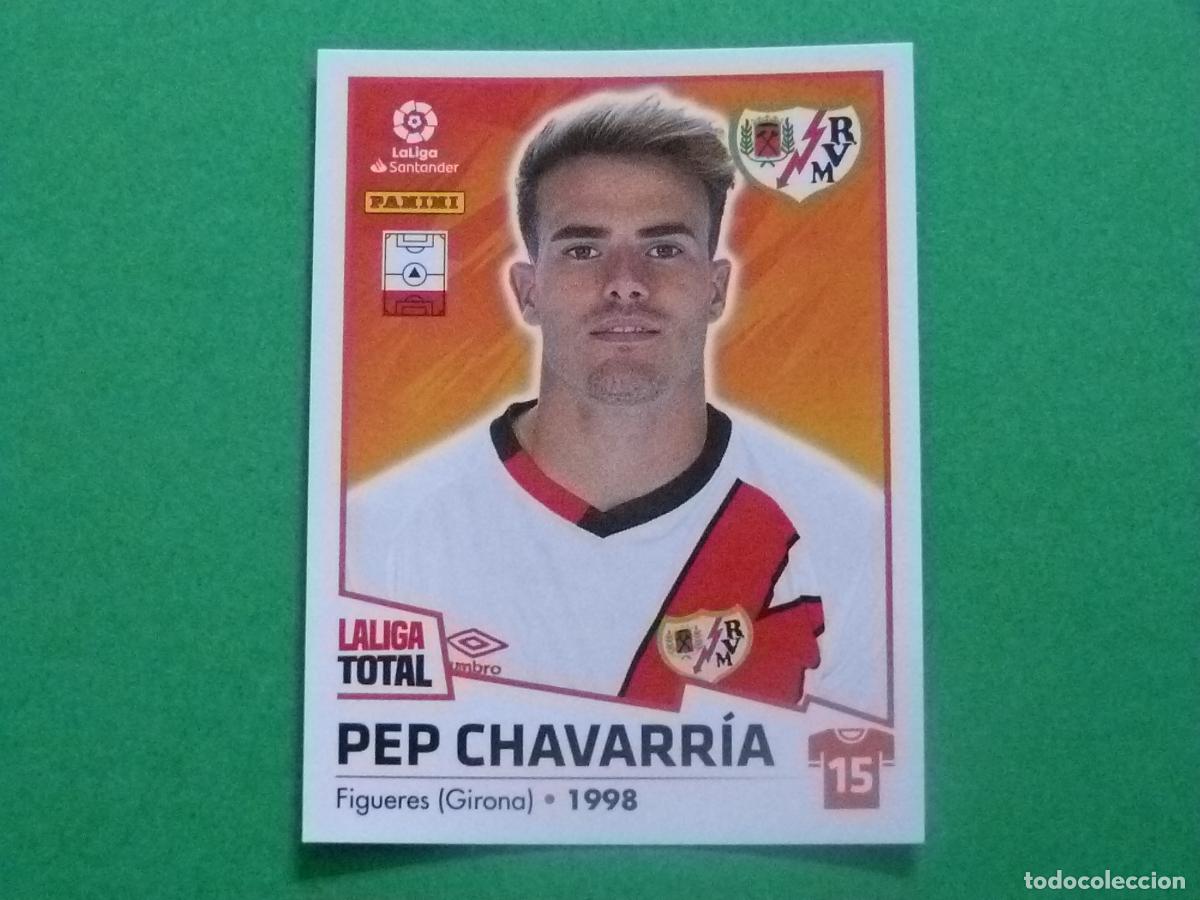 Fu&szlig;ball-Sticker: CROMO FUTBOL PEP CHAVARRIA RAYO VALLECANO SIN PEGAR N&ordm; 319 LA LIGA TOTAL 2022-2023/22-23 PANINI