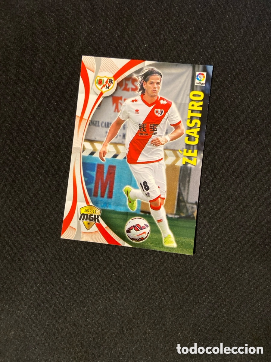Cartes &agrave; collectionner de Football: ZE CASTRO 386 (RAYO VALLECANO) PANINI MEGACRACKS 2015-2016 15 16 CROMO CARTA M-2