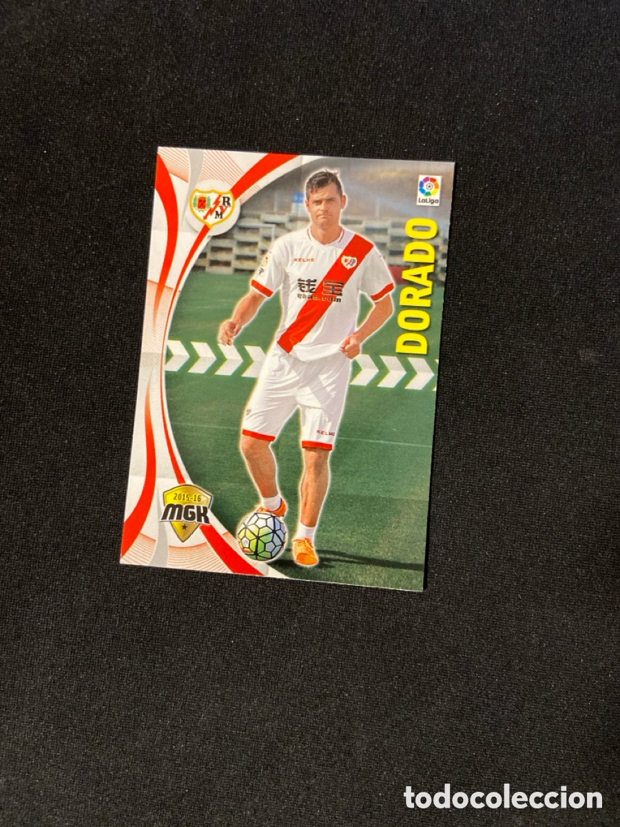 Figurine di Calcio: DORADO 387 (RAYO VALLECANO) PANINI MEGACRACKS 2015-2016 15 16 CROMO CARTA M-2