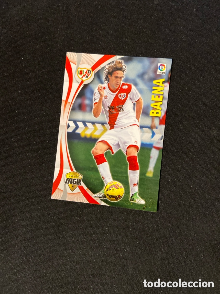 Fu&szlig;ball-Sticker: BAENA 389 (RAYO VALLECANO) PANINI MEGACRACKS 2015-2016 15 16 CROMO CARTA M-2