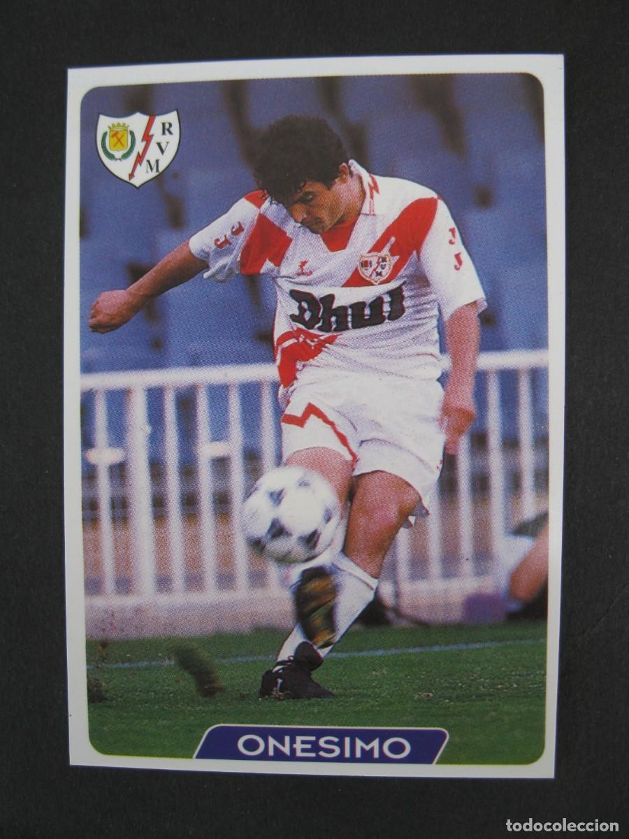 Fu&szlig;ball-Sticker: ONESIMO (RAYO VALLECANO) - CARD N&ordm; 377 - LAS FICHAS DE LA LIGA 95-96 - MUNDICROMO