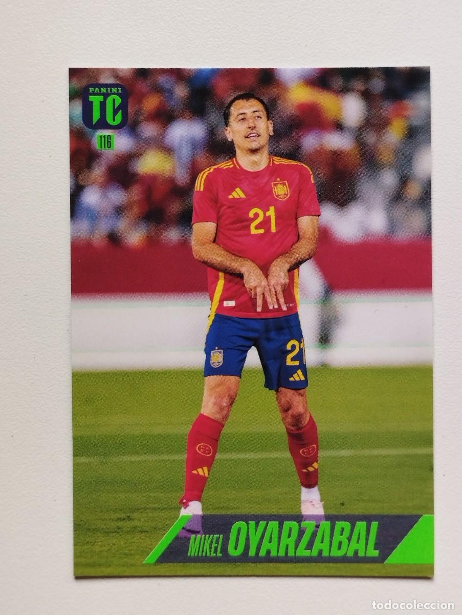 Figurine di Calcio: CROMO CARD PANINI TOP CLASS 2025 ESPA&Ntilde;A 116 MIKEL OYARZABAL