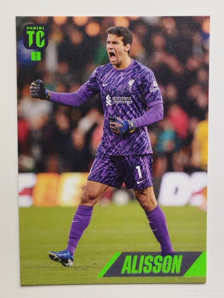 Figurine di Calcio: CROMO CARD PANINI TOP CLASS 2025 LIVERPOOL 1 ALISSON