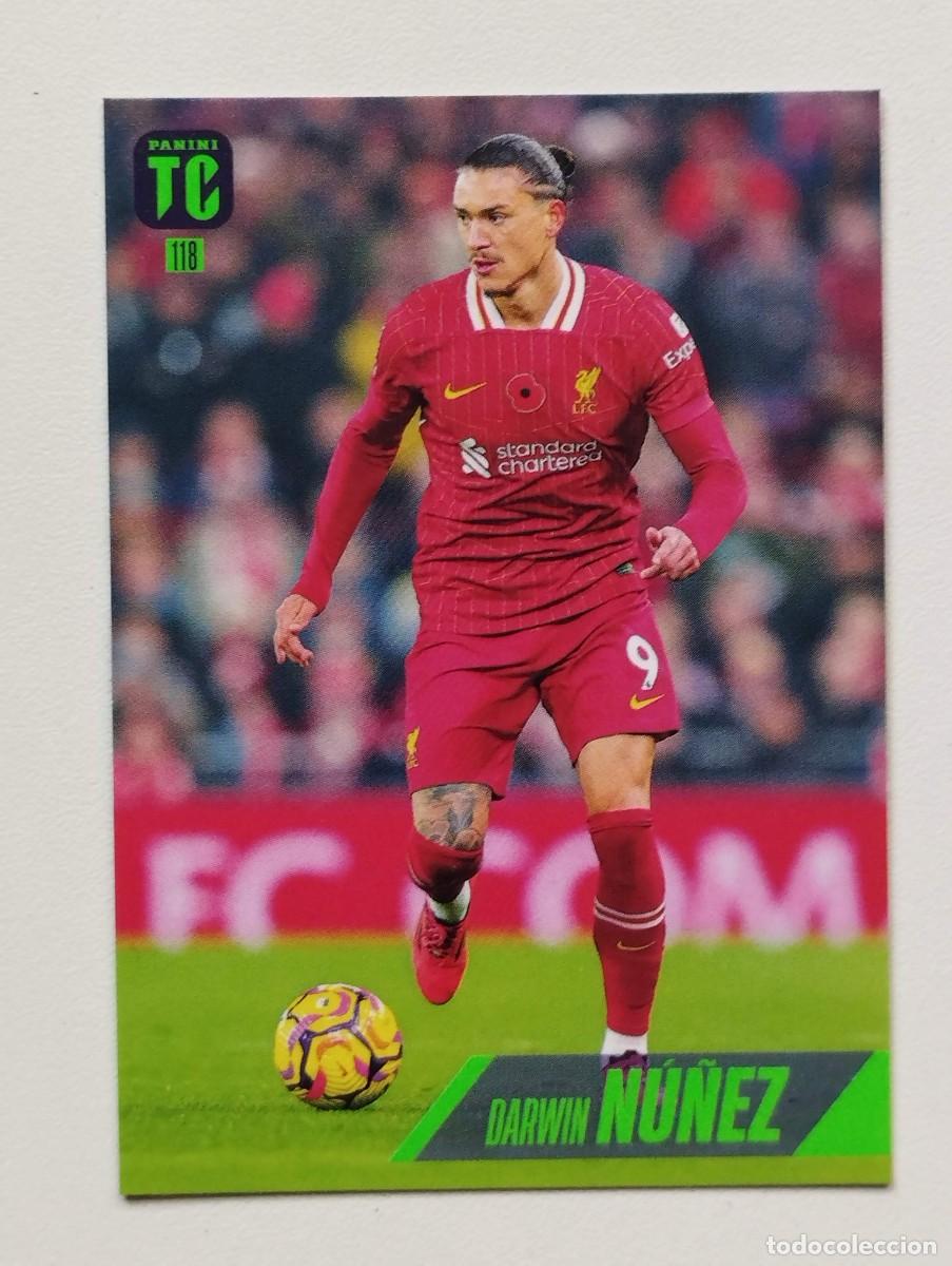 Cartes &agrave; collectionner de Football: CROMO CARD PANINI TOP CLASS 2025 LIVERPOOL 118 DARWIN NU&Ntilde;EZ