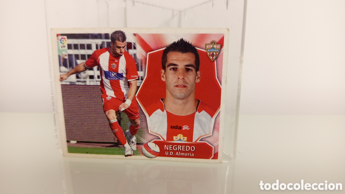 Cromos de F&uacute;tbol: ❇️ CROMO STICKER ⚽ NEGREDO ALMER&Iacute;A 2008 2008 08 09 ESTE SIN PEGAR ❇️