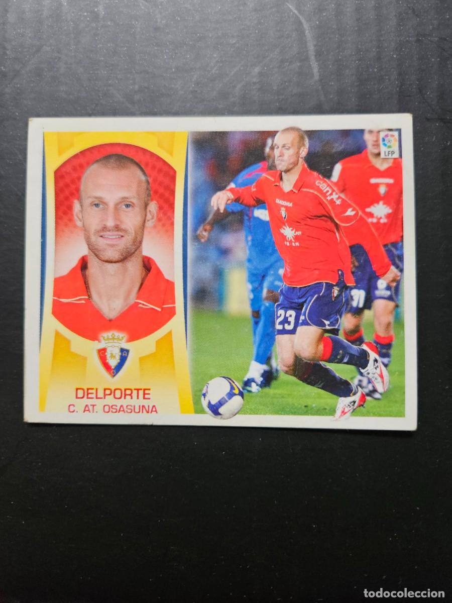 Fu&szlig;ball-Sticker: N&ordm; 13 DELPORTE OSASUNA LIGA ESTE 09 10 2009 2010 SIN PEGAR NUNCA PEGADO