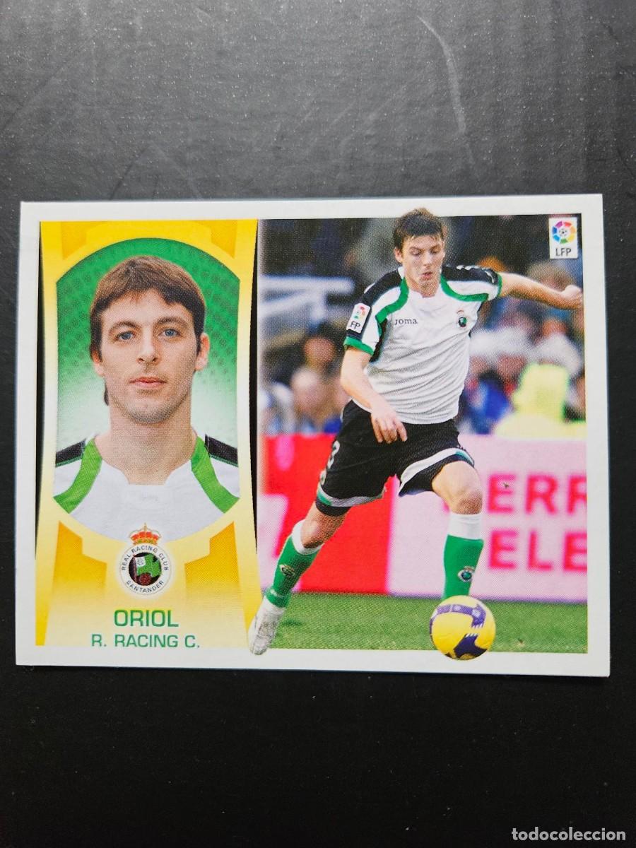 Football Stickers: N&ordm; 6 ORIOL RACING SANTANDER LIGA ESTE 09 10 2009 2010 SIN PEGAR NUNCA PEGADO