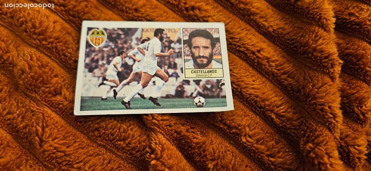 Cromos de Futebol: valencia castellanos este 1984 1985 84 85 sin pegar