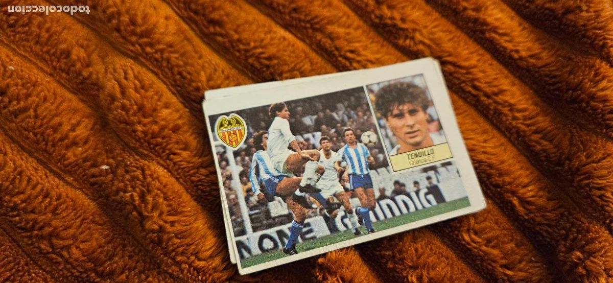 Cromos de Futebol: valencia tendillo este 1984 1985 84 85 sin pegar