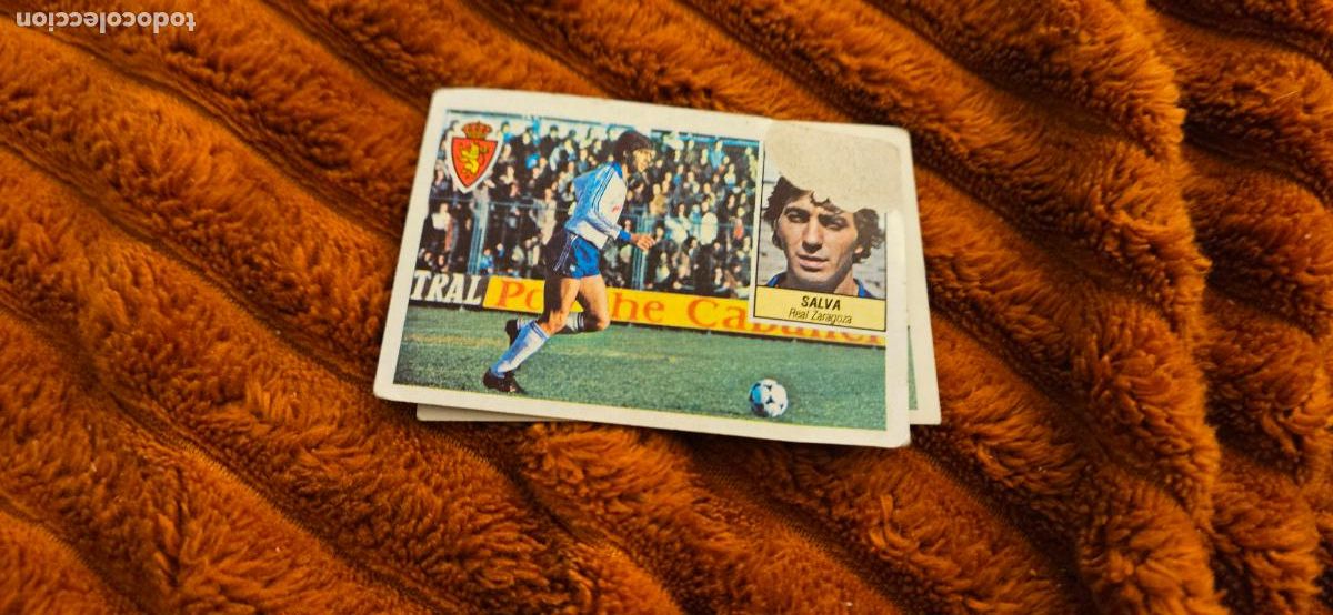 Cromos de Futebol: salva zaragoza este 1984 1985 84 85 sin pegar