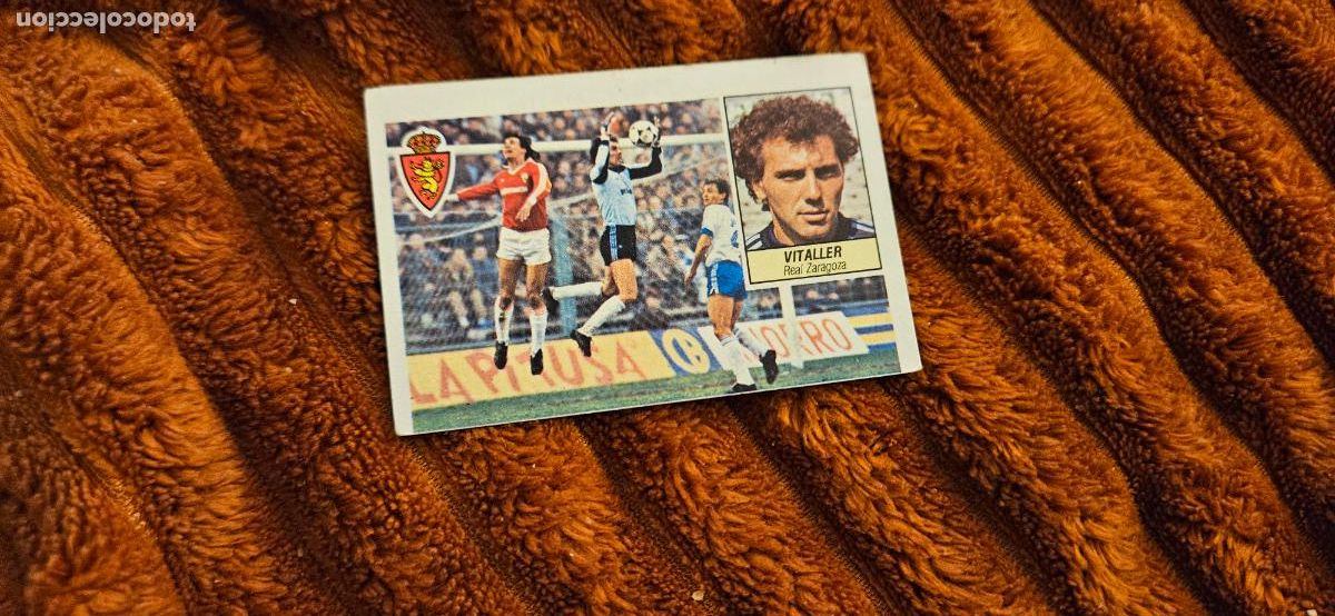 Cromos de Futebol: vitaller zaragoza este 1984 1985 84 85 sin pegar
