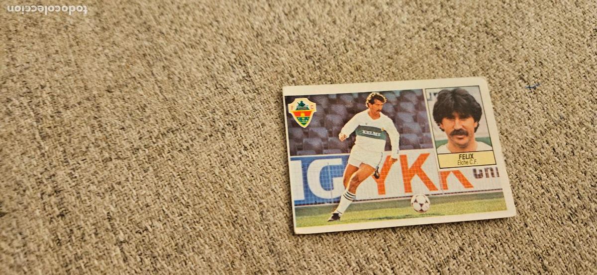 Fu&szlig;ball-Sticker: elche felix coloca este 1984 1985 84 85 sin pegar