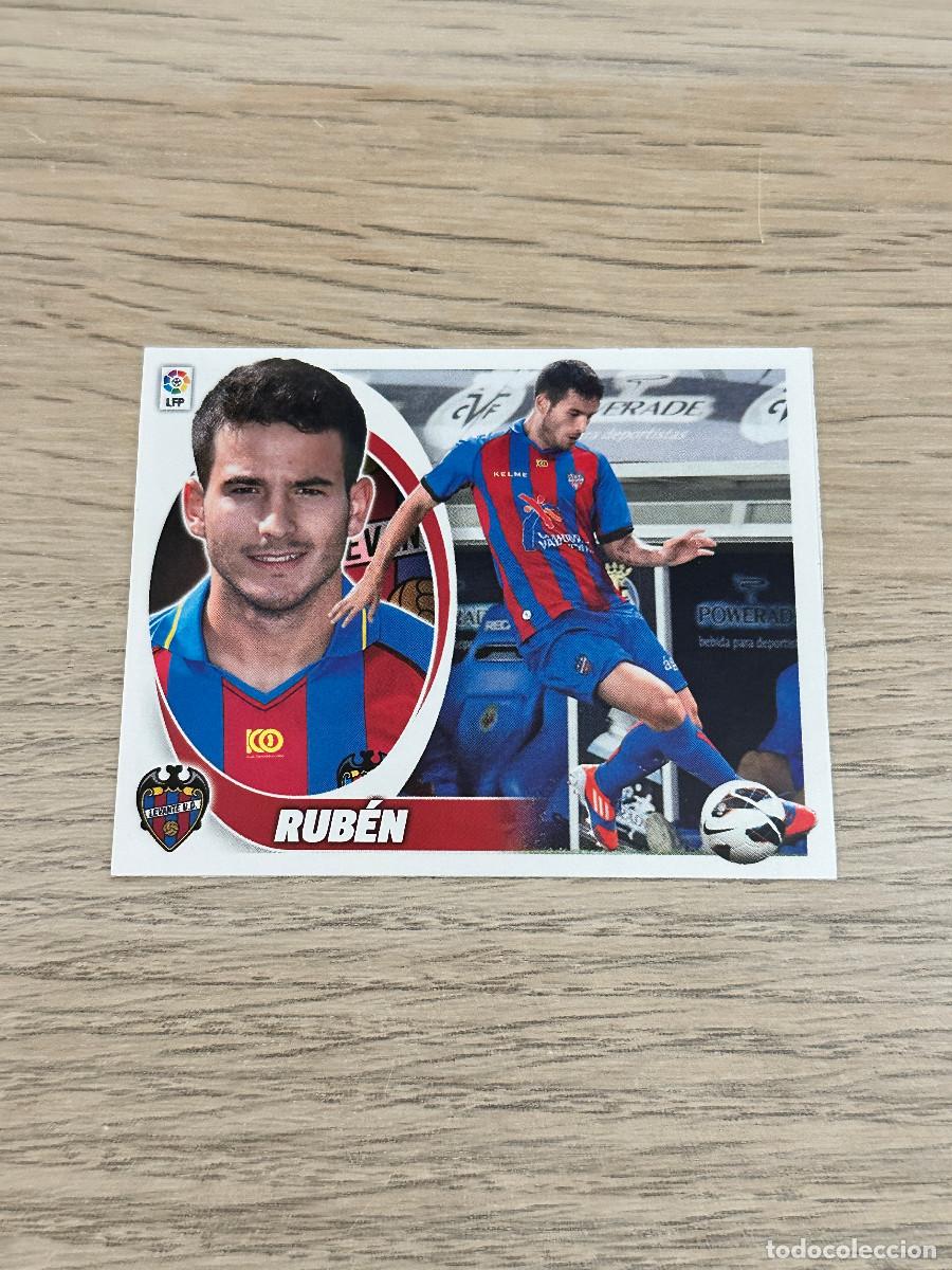 Cromos de Futebol: RUBEN LEVANTE MERCADO DE INVIERNO 19 LIGA ESTE 2012 2013 PANINI 12 13 SIN PEGAR
