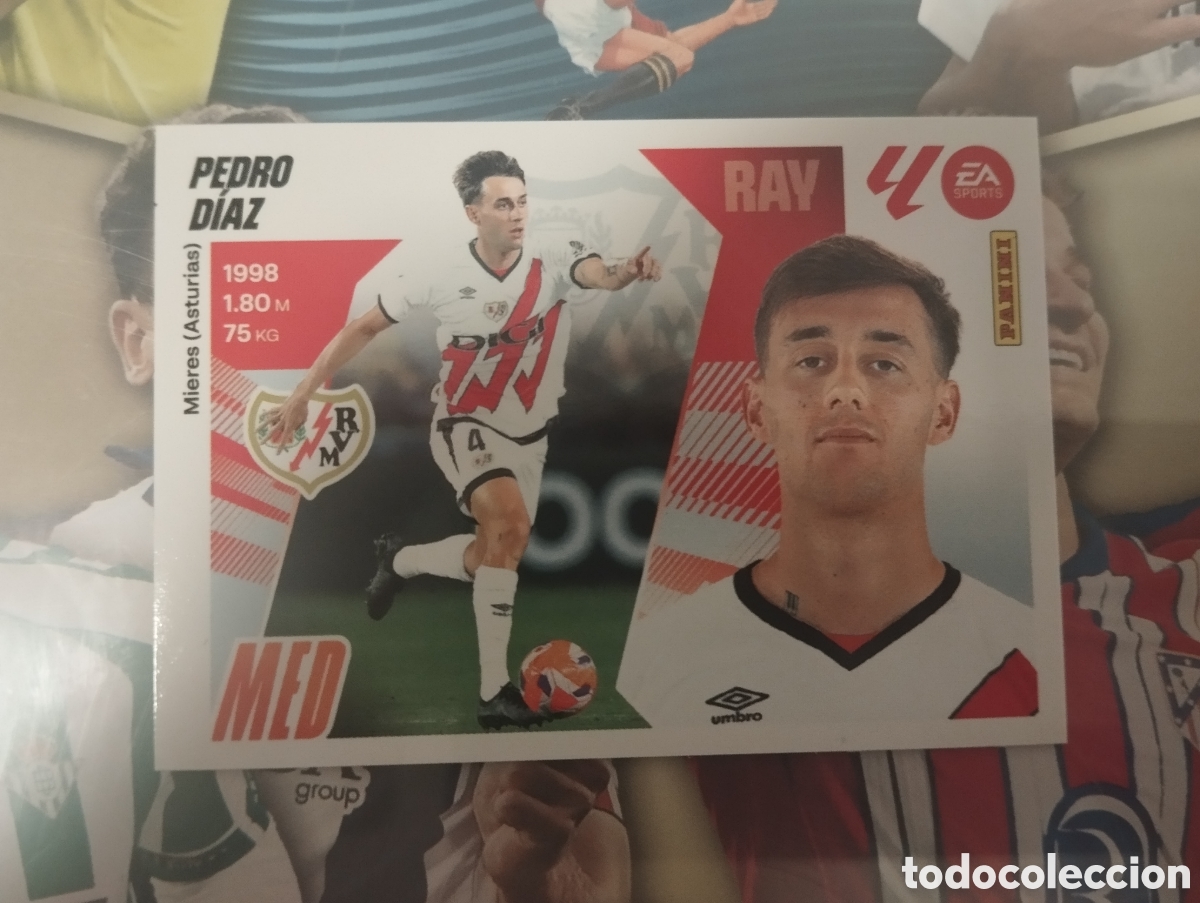 Football Stickers: LIGA ESTE 2025 2026 25 26 - PANINI - N&ordm; 13 PEDRO DIAZ RAYO VALLECANO