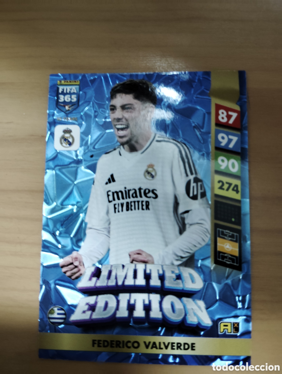 Cromos de F&uacute;tbol: VALVERDE LIMITED EDITION
