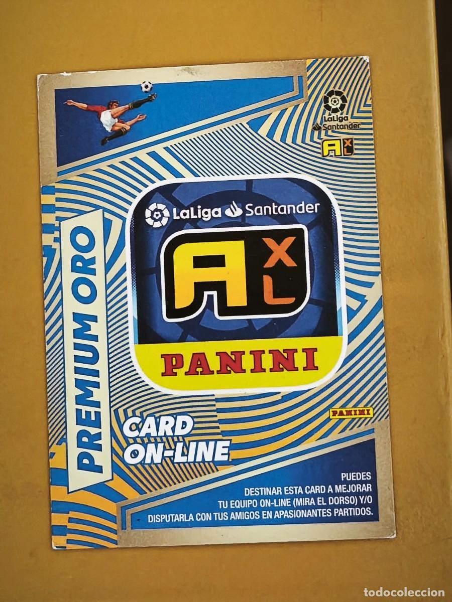 Cromos de F&uacute;tbol: premium oro, 2022 23 xl